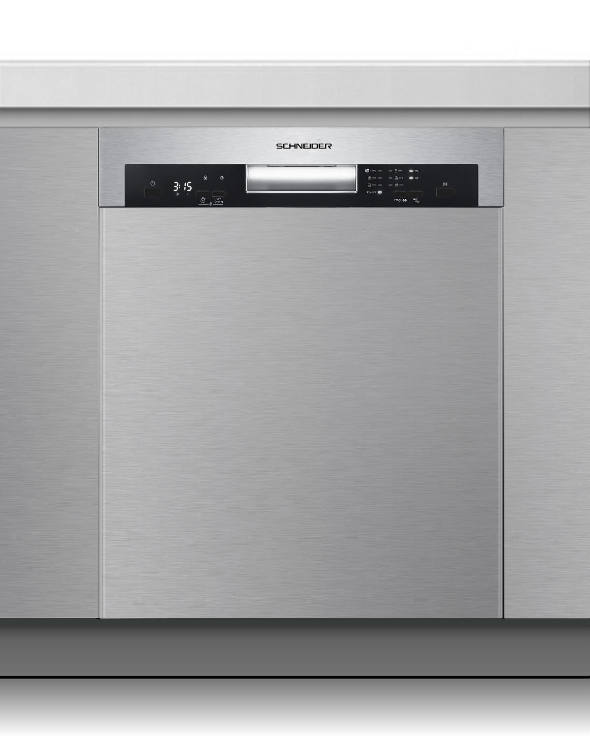 Lave-vaisselle intégrable 60 cm inox - SCLB442A0X - Schneider