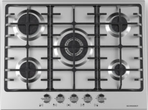 Induction hob 2 fireplaces in black - SCDE302XM - Schneider