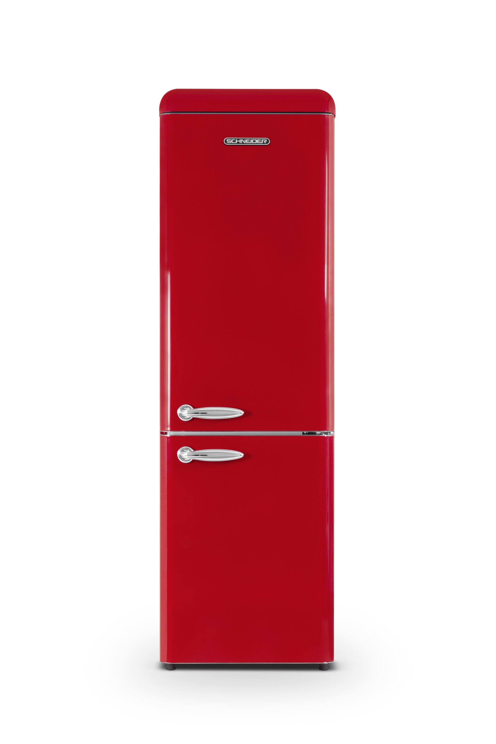 SCHNEIDER SCCB250VB, Réfrigérateur combiné vintage, 249L (180+69